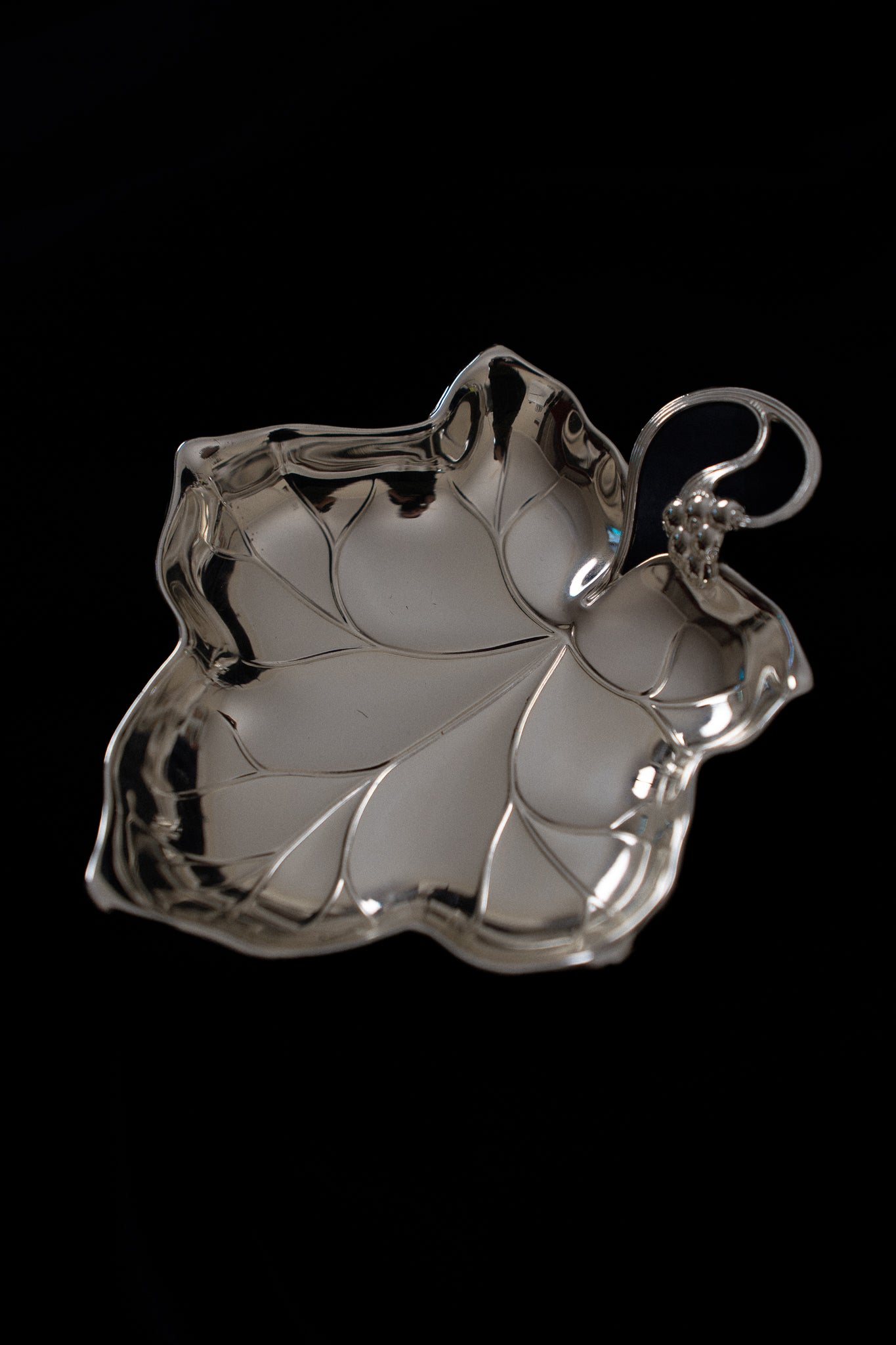 WMF Silver-Plated Leaf Dish